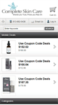 Mobile Screenshot of completeskincare.net